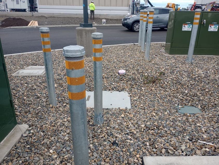 Commercial utility infrastructure photographed by Northstar Electric